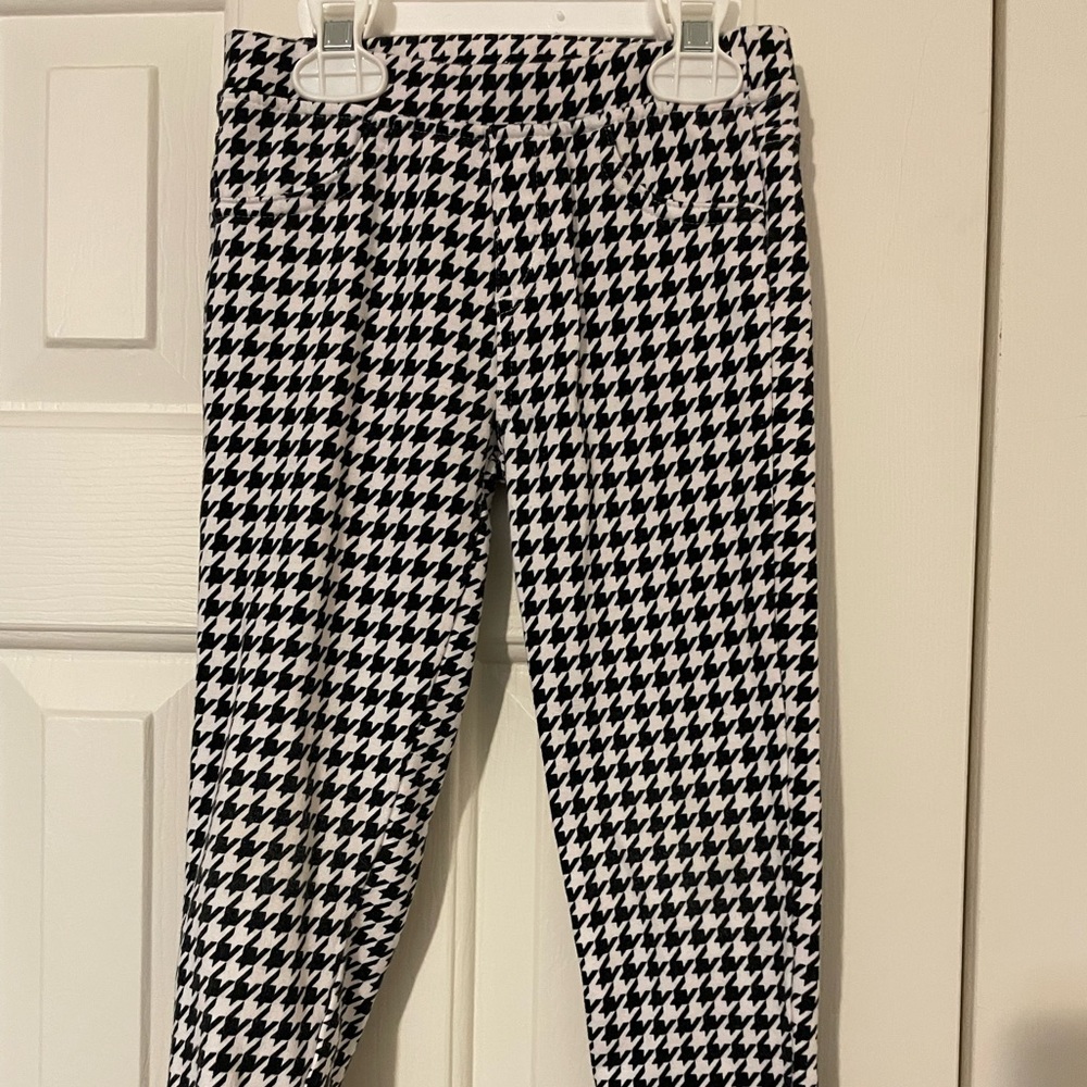 Girls Epic Threads Houndstooth Pants, Size 5